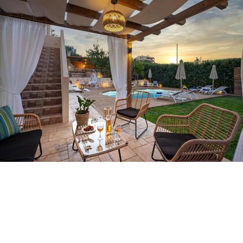 Villa Ellovos with Private Pool