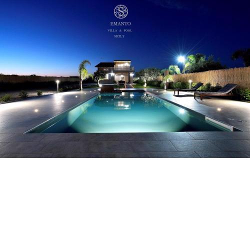 Villa Emanto con piscina