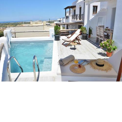 Villa Erato Naxian album with private pool in Naxos