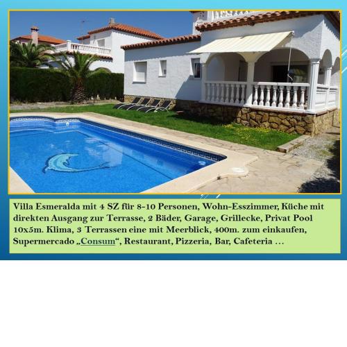Villa Esmeralda con aire-acondicionado