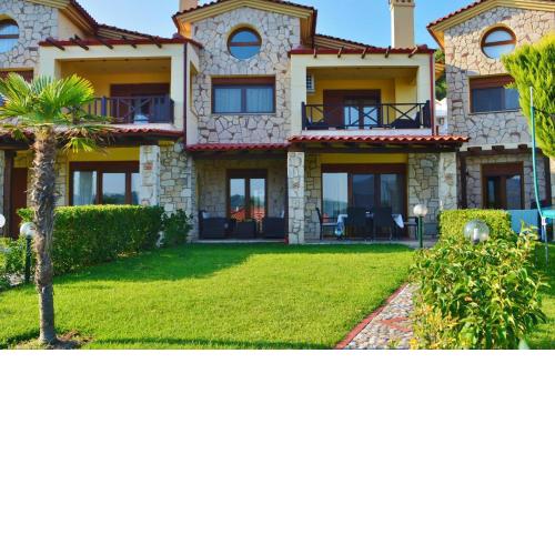Villa Fourka on the beach