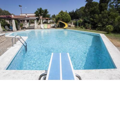 Villa grande piscina spiagge Maldive Salento m350