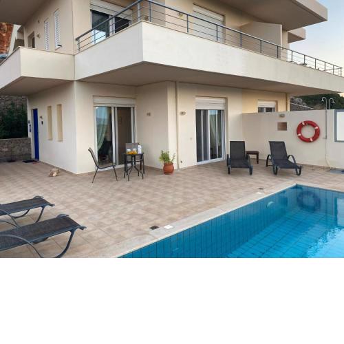 Villa Hibiscus, piscine privée avec une vue splendide