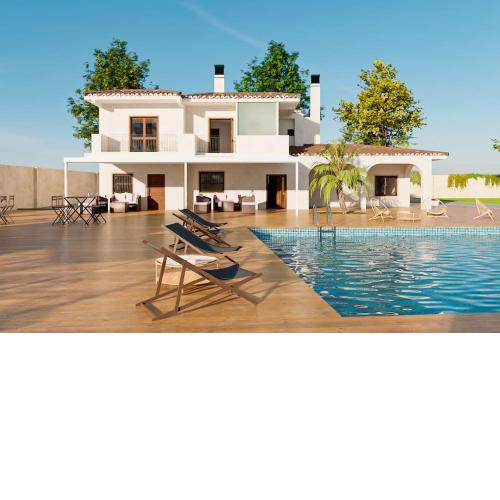Villa Huerta, lujo, piscina, jacuzzi