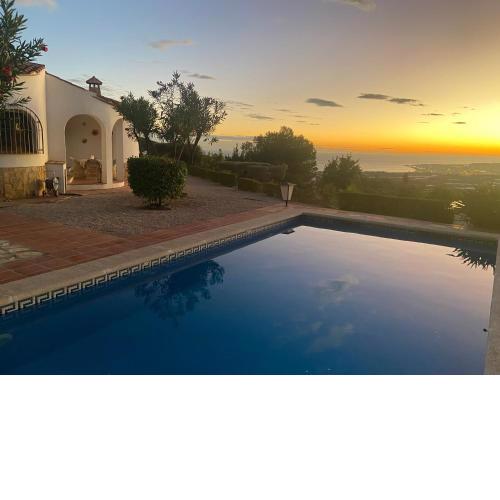 Villa indépendante, magnifique vue mer, piscine privée,WIFI