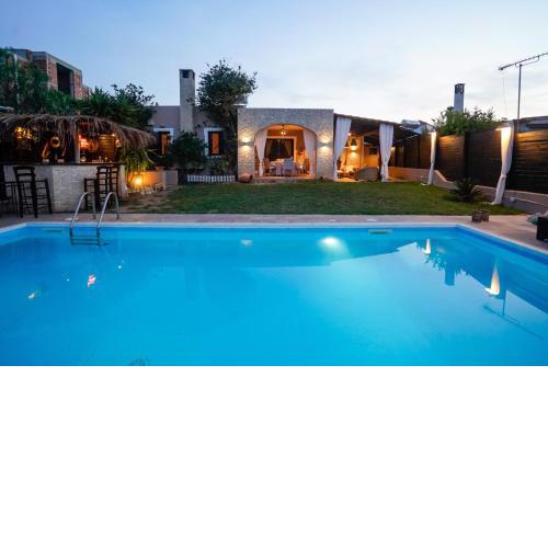 Villa Irene: Θέα πισίνα, Θέα θάλασσα