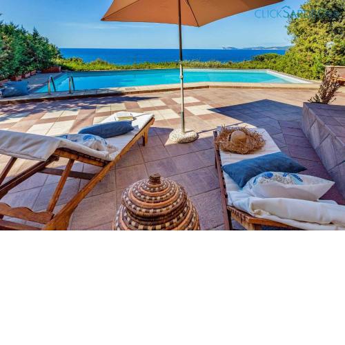 Villa Joie de Vivre Vista mare con piscina a sfioro per 6 persone