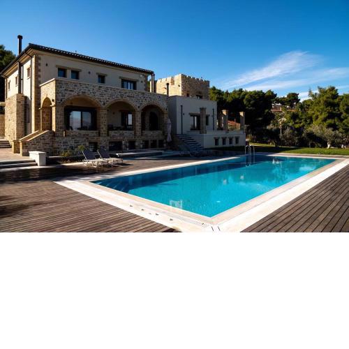Villa Kalamos / Sea View and Pool nearby Athens