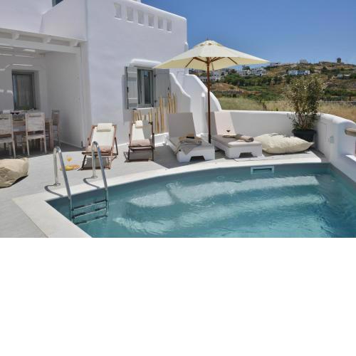 Villa kleio Naxian album with private pool