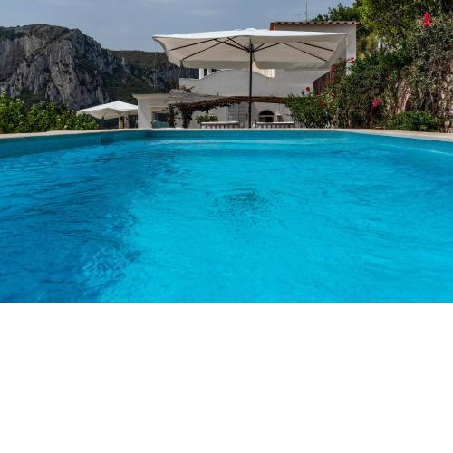 Villa Luis with panoramic pool in Capri town