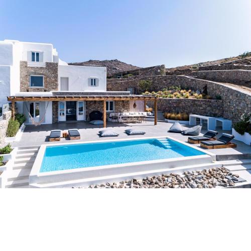 Villa Lydia with stunning view