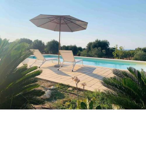 Villa MaSte with beautiful sea view and pool
