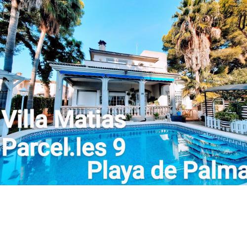 Villa Matias Pool and beach