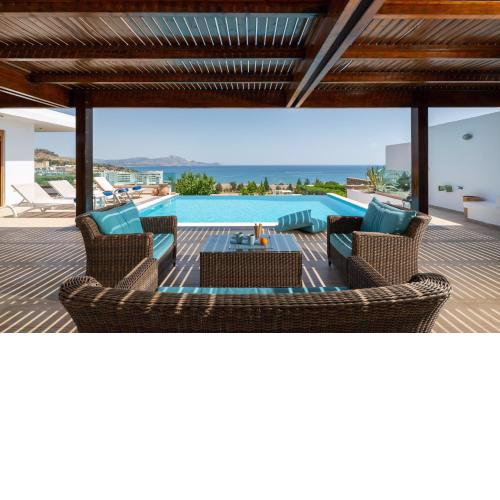 Villa Milena with private pool, Vlicha beach Lindos