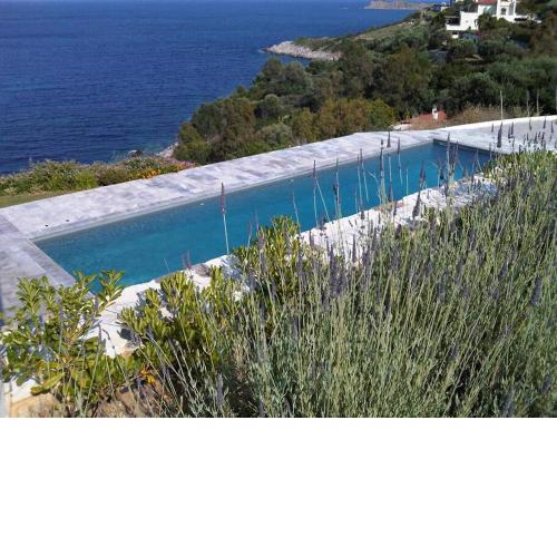 Villa Nafsika stunning view on the Aegean Sea