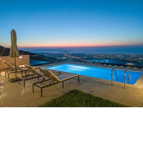 Villa Nektar with private ecologic pool and amazing view!