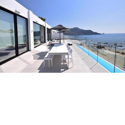 Villa Nostos Plakias beachfront sea view
