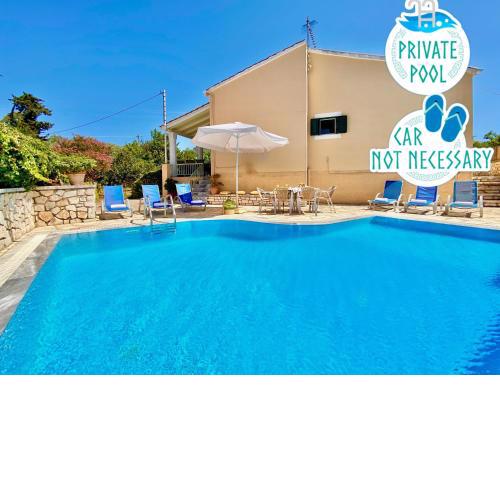 Villa Olga Kassiopi with private pool