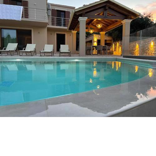 Villa Ozias a modern,spacious, swimmig pool villa.