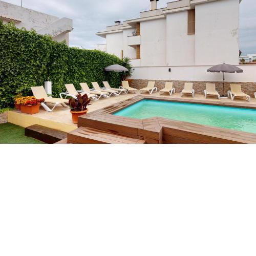Villa Raphael 4 personas con piscina comunitaria
