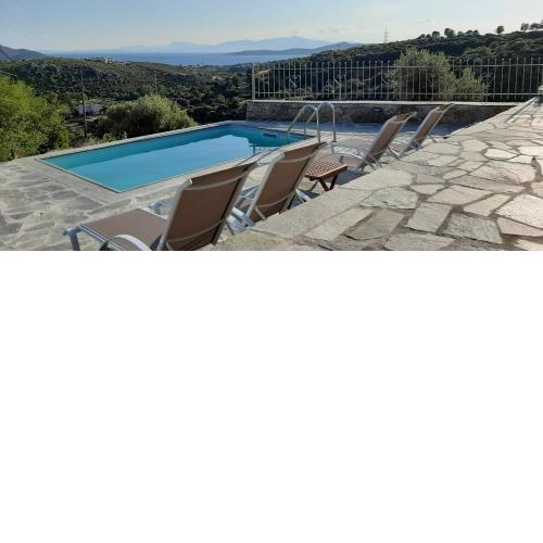 Villa Rokanes Glass Stone with Pool