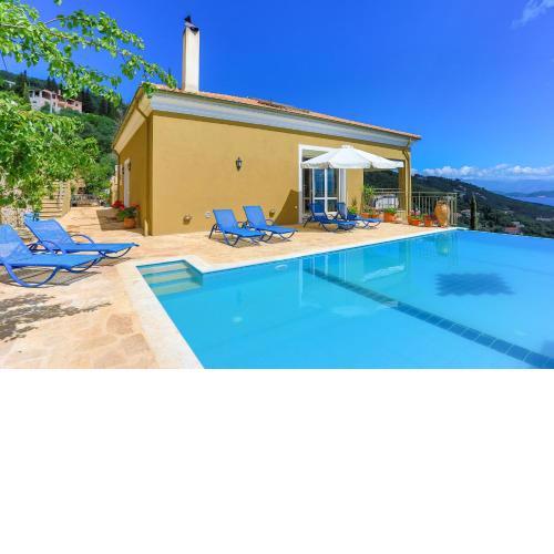 Villa Rose above Agni with amazing views