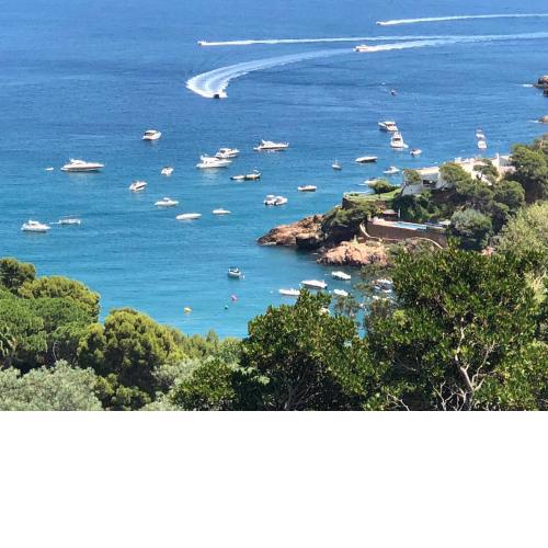 Villa Sa Riera Begur vue mer panoramique et plage à pieds