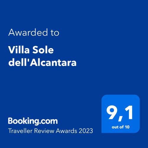 Villa Sole dell'Alcantara