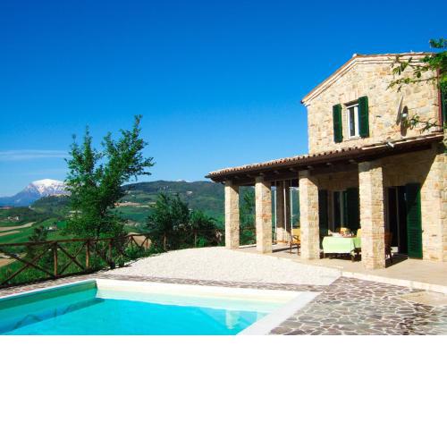 Villa, Spectacular Private View, Pool, Sibillini Mountains, Valley