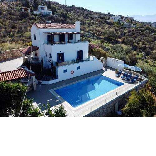 Villa Thymari, panoramic sea views, Kokkino Horio