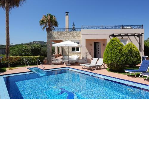 Villa with pool and ocean wiews Kolimbari, Chania.