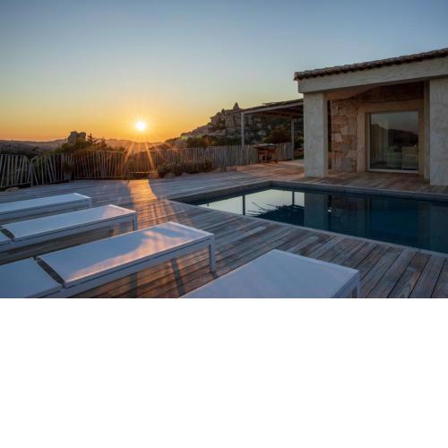 Villa with pool and panoramic view Costa Smeralda
