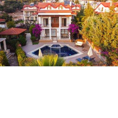 Villa with Private Pool and Fireplace in Fethiye, Ölüdeniz - Awz205
