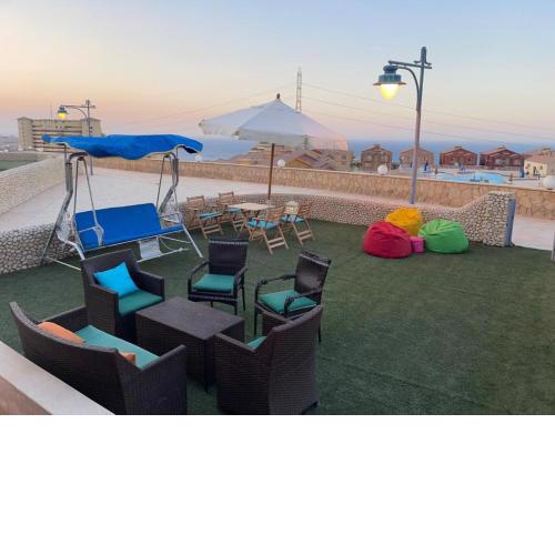 Villa with sea and pool view at porto sokhna