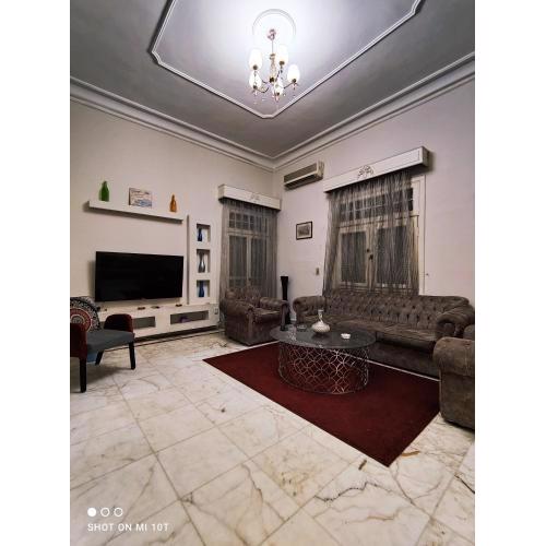 villa with swimming pool and garden with private entrance
