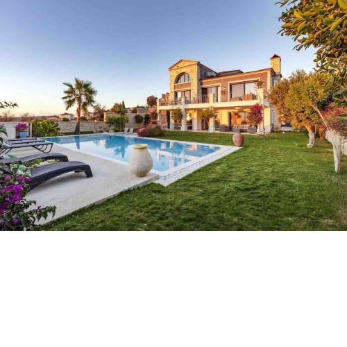 VillaSunsetOvacik with Magnificent Sea View