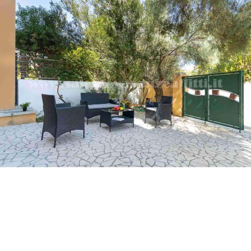 villino Nicole, 150m spiaggia Baia Verde 6 posti
