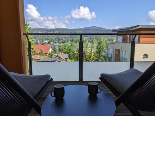 Vista Bahía, Apartment in Velden with amazing views and lake access