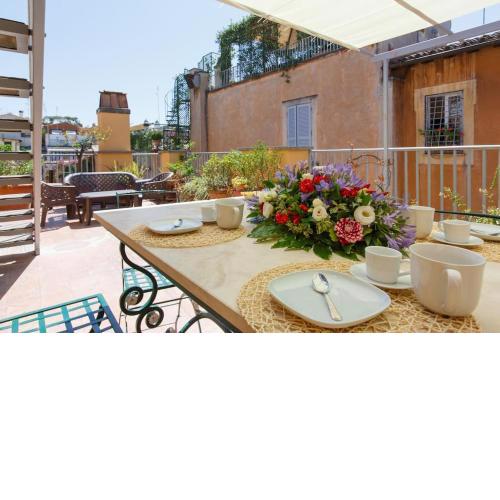 Vittoria Terrace Penthouse at the Spanish Steps