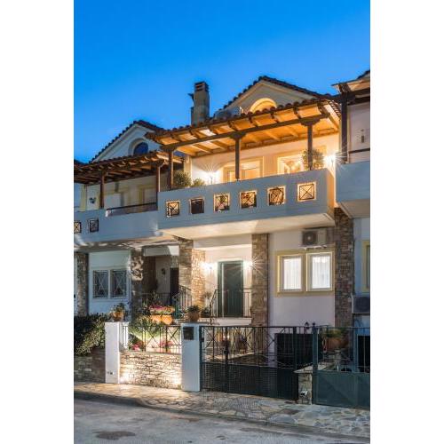 Volos luxury maisonette-Pelion view