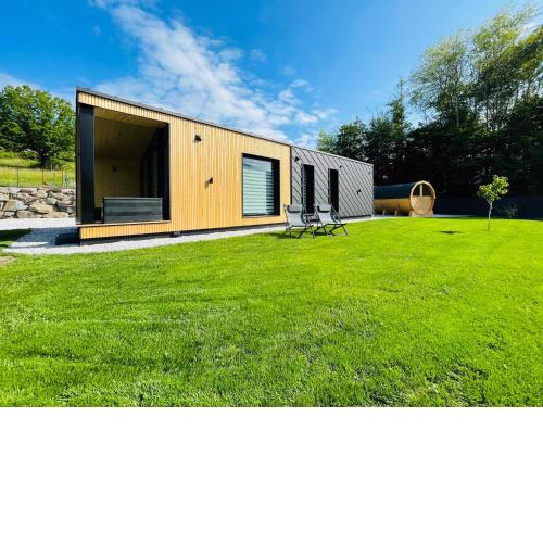 Voralpen Lodge - Ferienhaus mit Sauna & Hot Tub
