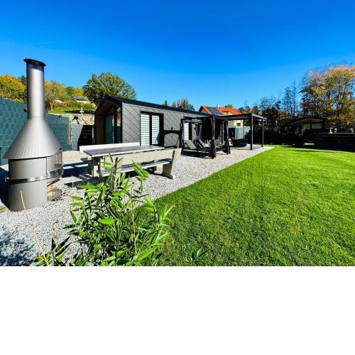 Voralpen Lodge - Ferienhaus mit Wellnessbereich