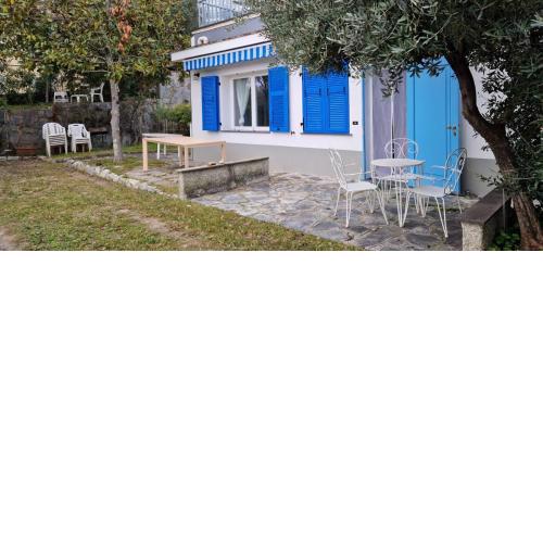 WHITE & BLUE HOUSE