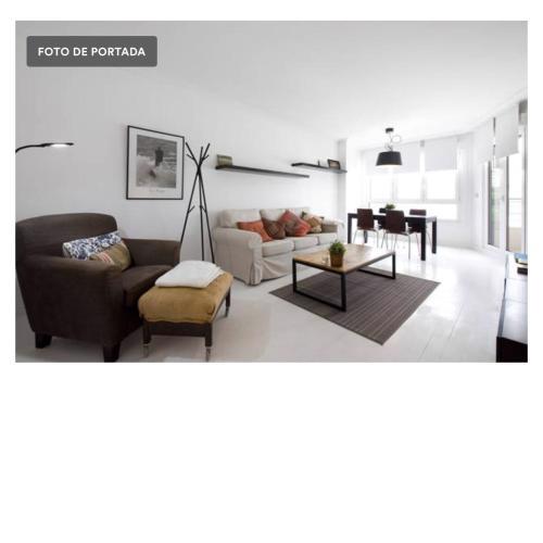 White Cozy Flat in Donostia