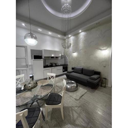 White luxury apartment