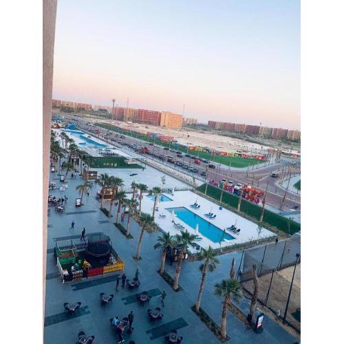 Wonderful private apartment Pool view infront of El Alamein towers