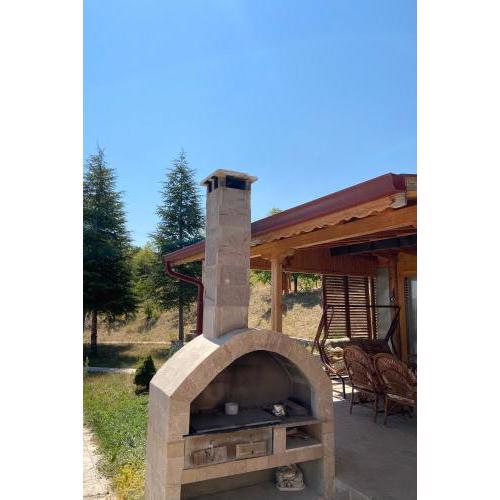 Wooden chalet with panoramic view of Kayseri