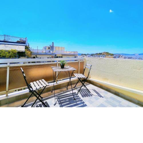 WSD Luxury Stylish 1BD Apt with City View Balcony