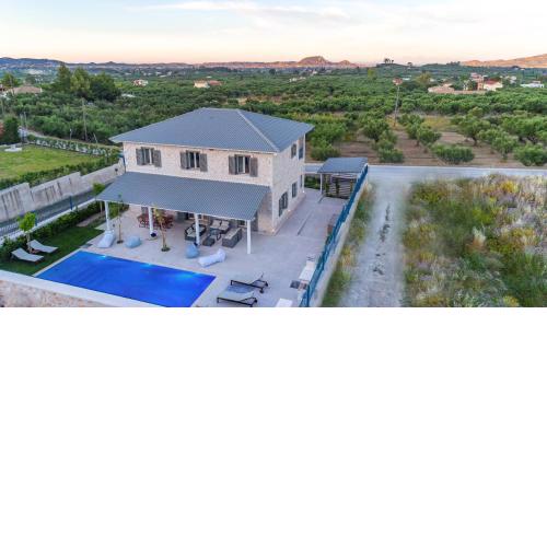 ZANTE SOLEIL - HIGH-END STONE VILLA WITH SWIMMING POOL