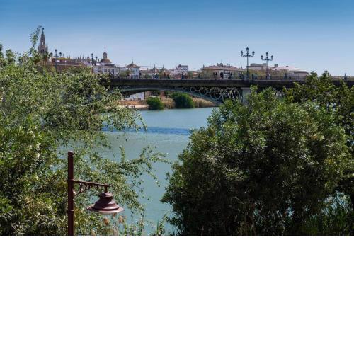 Leones home, vistas al puente de Triana, parking incluido